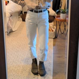 White jeans